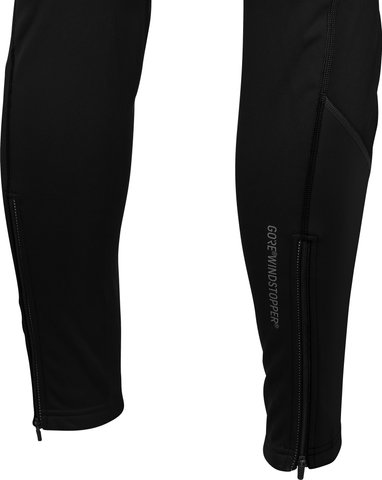 GORE Wear Culotes largos con tirantes C3 WINDSTOPPER® Bib Tights+ - black/M