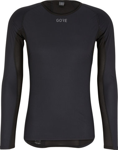 GORE Wear M WINDSTOPPER Base Layer Shirt Long Sleeve Shirt - black/M