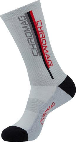 Ridge Socks - grey-red/42-45.5