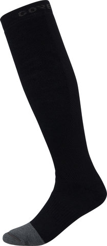 M Thermo Socken lang - black-graphite grey/41-43
