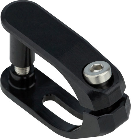 2-teilige gefräste Lenkerklemmschelle für Direttissima / Piccola - schwarz/universal