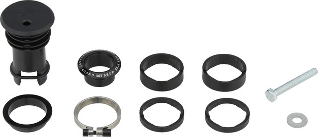 OneUp Components EDC Top Cap Steuersatzkappe mit Preload Kit Vorspanner - black