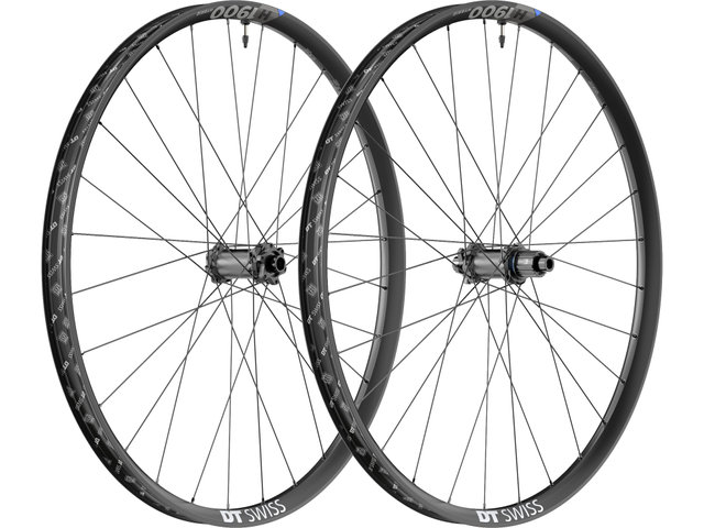 H 1900 SPLINE 29" 35 6-Bolt Boost Disc Hybrid Wheelset - black/29" set (front 15x110 Boost + rear 12x148 Boost) Shimano Micro Spline