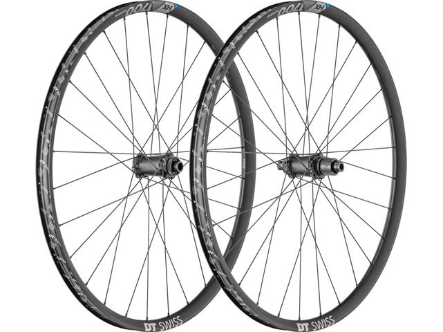HX 1700 SPLINE 27,5" 30 Boost Disc Center Lock Hybrid Laufradsatz - schwarz/27,5" Satz (VR 15x110 Boost + HR 12x148 Boost) Shimano Micro Spline
