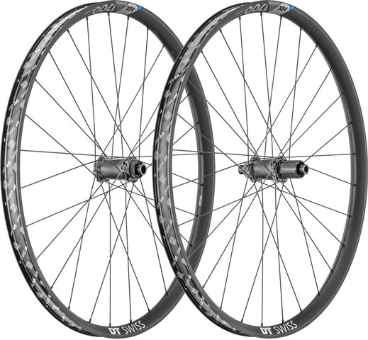 DT Swiss HX 1700 SPLINE 27.5" 35 Boost Center Lock Disc Hybrid Wheelset - black/27.5" set (front 15x110 Boost + rear 12x148 Boost) Shimano