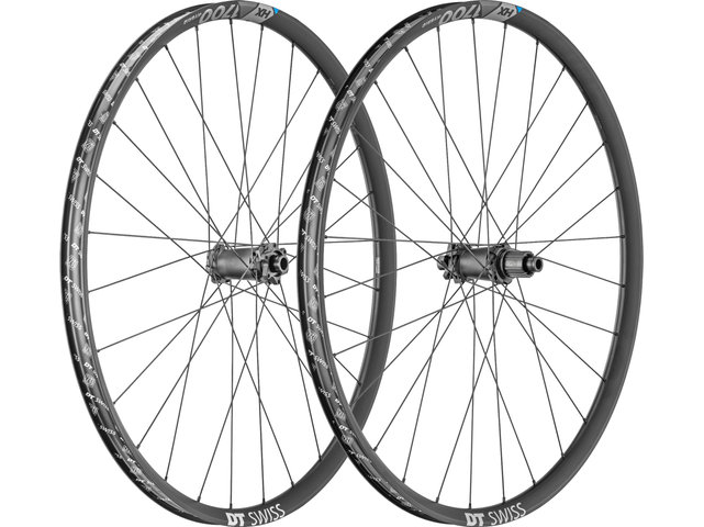 HX 1700 SPLINE 29" 30 6-Bolt Boost Disc Hybrid Wheelset - black/29" set (front 15x110 Boost + rear 12x148 Boost) Shimano Micro Spline