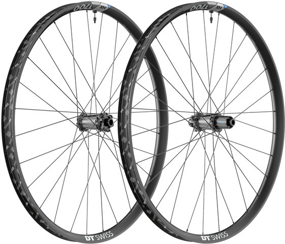 DT Swiss HX 1700 SPLINE 29" 35 6-Bolt Boost Disc Hybrid Wheelset - black/29" set (front 15x110 Boost + rear 12x148 Boost) Shimano