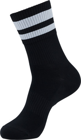 GripGrab Original Stripes Performance Crew Socks - black/41-44