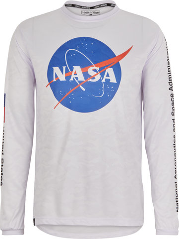 NASA Emblem LS Trikot - white/M