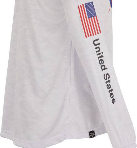 NASA Emblem LS Trikot - white/M
