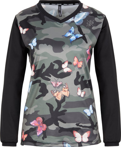 Maillot para damas Thermal LS - butterfly camo/S