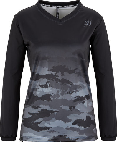 Loose Riders Maillot para damas Thermal LS - camo slate/S