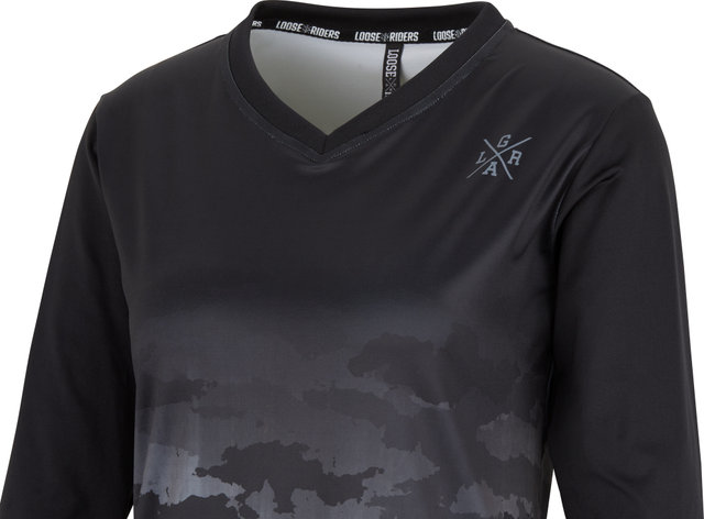 Loose Riders Maillot pour Dames Thermal LS - camo slate/S