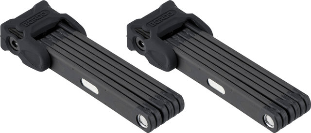 ABUS Set candado pleg. llave maestra Bordo 6000 SH TwinSet con soporte SH - black/90 cm