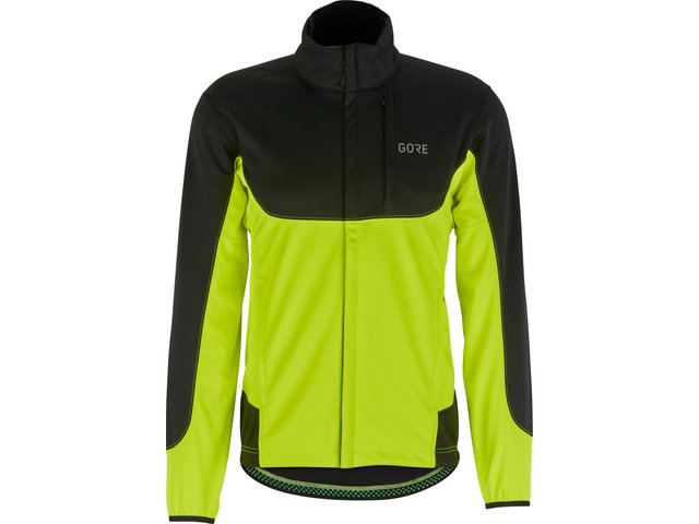 C5 GORE WINDSTOPPER Thermal Trail Jacket - black-neon yellow/M