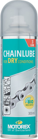 Motorex Chainlube DRY Conditions Spray Chain Lubricant - universal/spray bottle, 300 ml