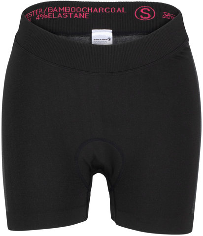 Endura Pantalones interiores para damas Engineered Padded Boxer - black/S