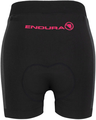 Endura Pantalones interiores para damas Engineered Padded Boxer - black/S