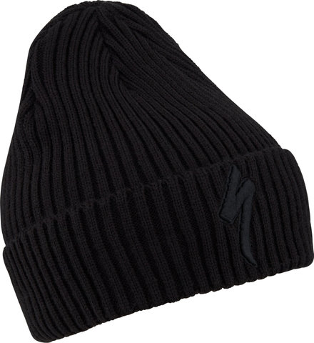 New Era S-Logo Cuff Beanie Hat - black/one size