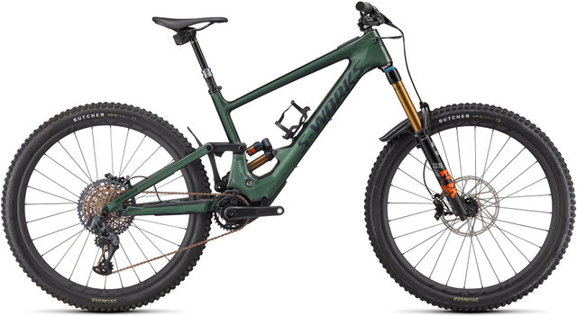 Bici de montaña eléctrica S-Works Turbo Kenevo SL Carbon 29" - gloss oak green metallic-satin black/S3