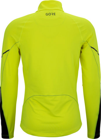 GORE Wear Shirt à Manches Longues M Mid Zip - neon yellow-black/M