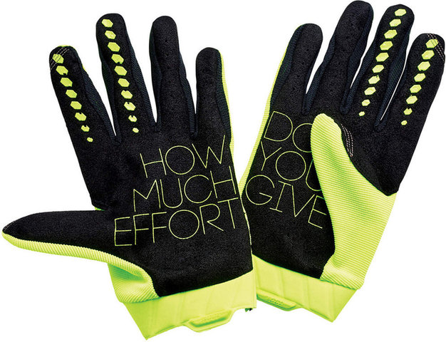 100% Gants géomatiques - fluo yellow | S