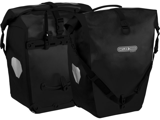 Back-Roller Classic Fahrradtaschen - schwarz/40 Liter