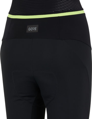 GORE Wear Cuissard à Bretelles pour Dames Ability Thermo Bib Tights+ - black-neon yellow/36