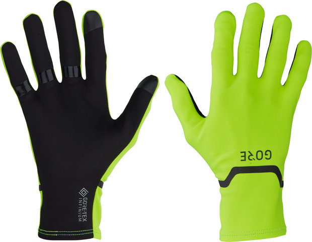 M GORE-TEX INFINIUM Stretch Ganzfinger-Handschuhe - neon yellow-black/L