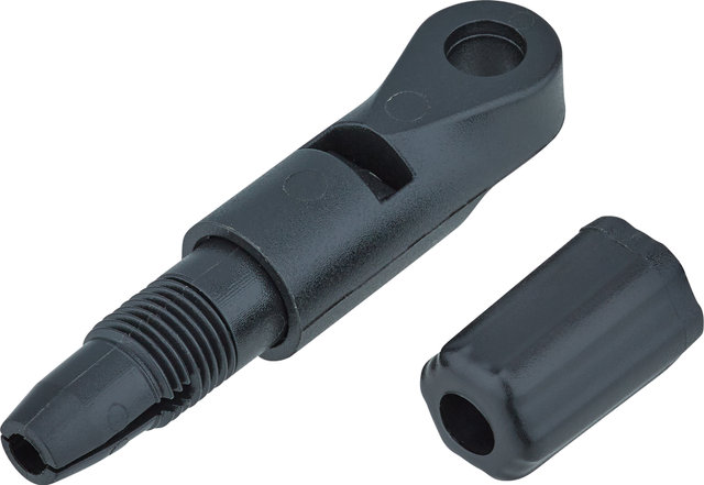 Clip para vainas de ruedas delanteras de 4 mm - negro/universal