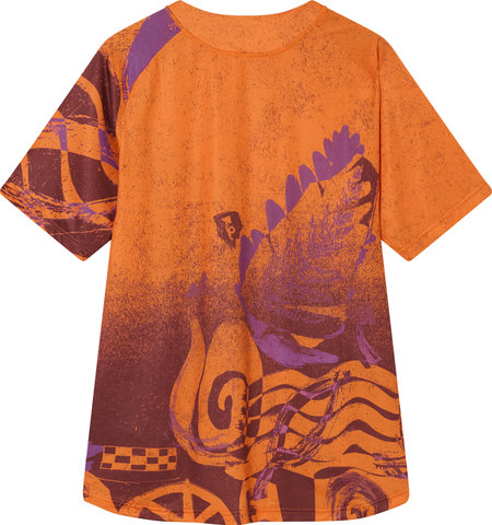 Endura Singletrack Print S/S Trikot - end orange | M