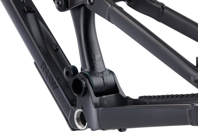 RAAW Mountain Bikes Kit de Cadre Madonna V2.2 29" - matt black/L, 60 mm