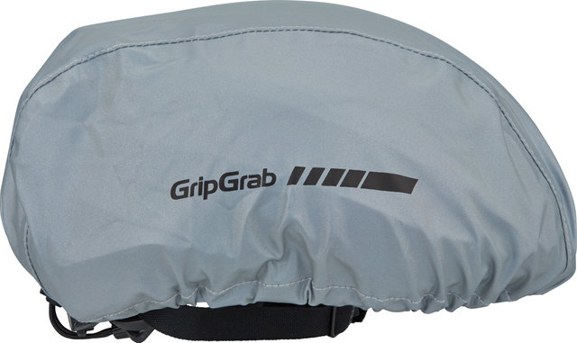 GripGrab Cubierta de casco Reflective Helmet Cover - grey/one size