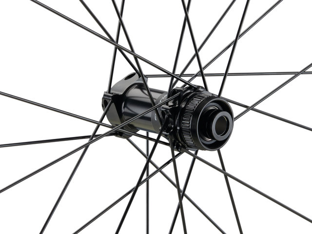 Fulcrum Racing 6 Disc Center Lock Laufradsatz - schwarz/28" Satz (VR 12x100 + HR 12x142) Shimano