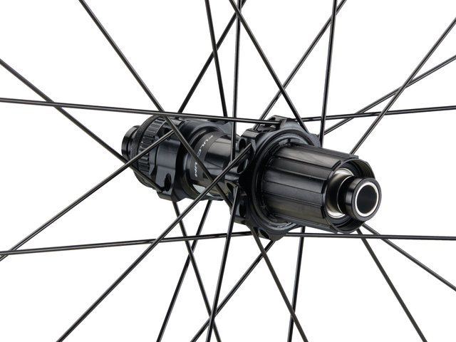 Set de Roues Racing 6 Disc Center Lock - noir/Set de 28" (avant 12x100 + arrière 12x142) Shimano