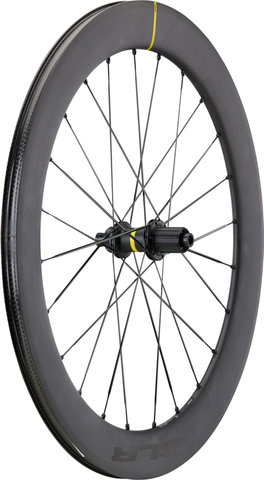 Mavic Juego de ruedas Cosmic SLR 65 Disc Center Lock Carbon - negro/28" set (RD 12x100 + RT 12x142) Shimano