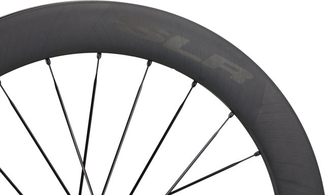 Cosmic SLR 65 Disc Center Lock Carbon Laufradsatz - schwarz/28" Satz (VR 12x100 + HR 12x142) Shimano