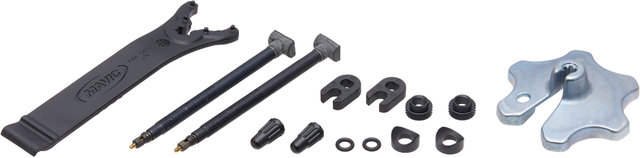 Cosmic SLR 65 Disc Center Lock Carbon Laufradsatz - schwarz/28" Satz (VR 12x100 + HR 12x142) Shimano