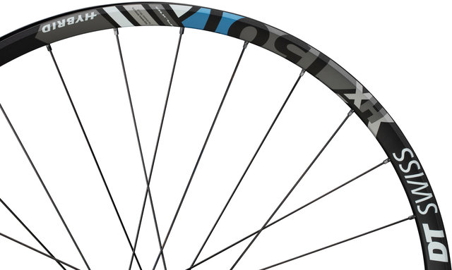 DT Swiss HX 1501 SPLINE 25 Boost 6-bolt Disc Hybrid 27.5" Wheel - black/27.5" front 15x110 Boost