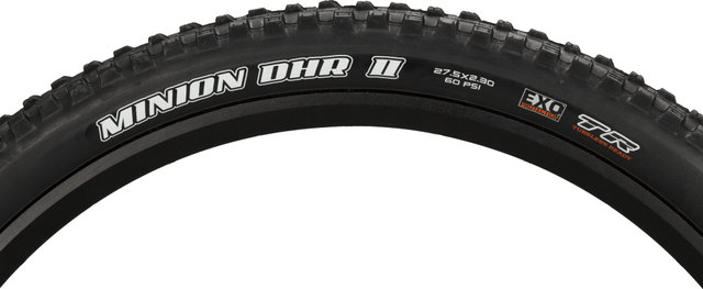 Maxxis Minion DHR II Dual EXO TR 27,5" Faltreifen - schwarz/27.5 "/58 mm/58-584/2.3 "