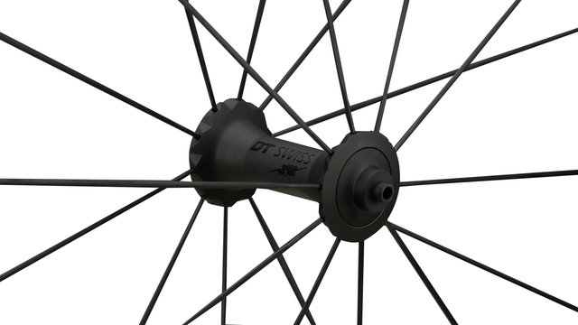 DT Swiss PR 1400 DICUT OXiC 32 28" Laufradsatz - schwarz/130 mm/100 mm/100 mm/100 mm/130 mm/Shimano Road