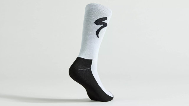 Specialized Chaussettes Primaloft Lightweight Tall Logo - dove grey/36-39
