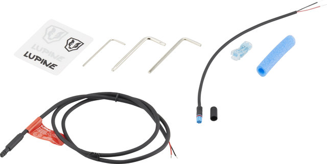 Lupine Luz SL MiniMax E-Bike LED con aprobación StVZO para Bosch BES3 - negro/2100 Lúmenes, 35 mm