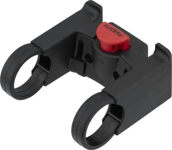 Rixen & Kaul KLICKfix Handlebar Adapter Universal - black-red
