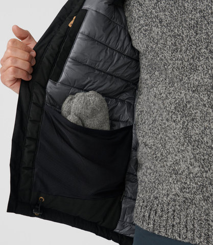 Fjällräven Skogsö Padded Thermojacke - black | L