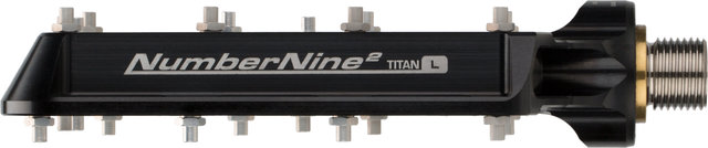 Syntace NumberNine2 Titan Plattformpedale - raceblack/L