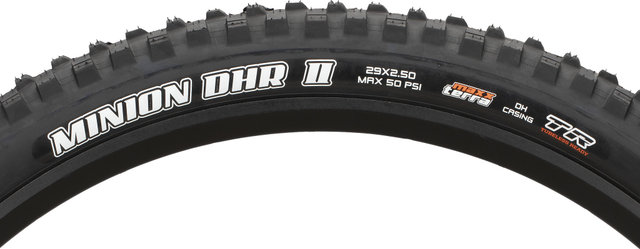 Maxxis cubierta plegable Minion DHR II WT DH TR MaxxTerra 29'' - negro | 29 | 63-622 | 63 mm | 2.5 