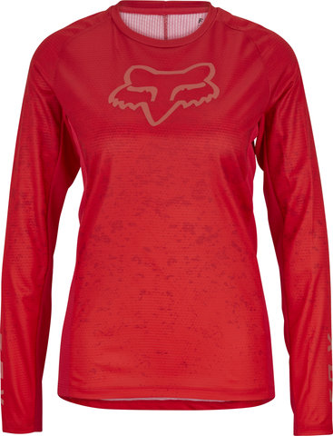 Fox Head Maillot pour Dames Womens Defend Lunar LS - berry punch/XS