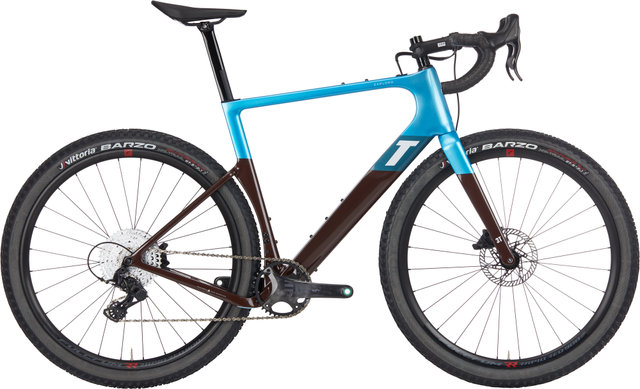 Exploro Max Ekar 1X Carbon Gravel Bike - blue-brown/M