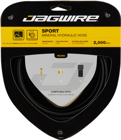 Jagwire Conduite de Frein Sport Hydraulic pour Huile Minérale - black/M975 / MT500 / U5000